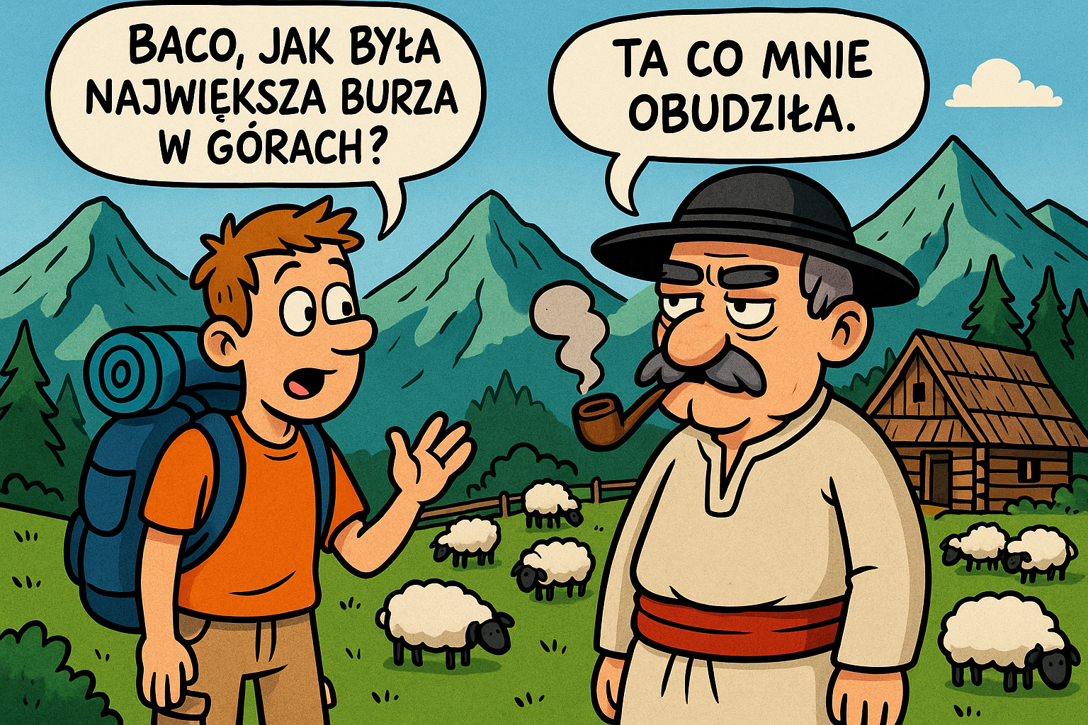 Góralskie kawały i dowcipy o bacy