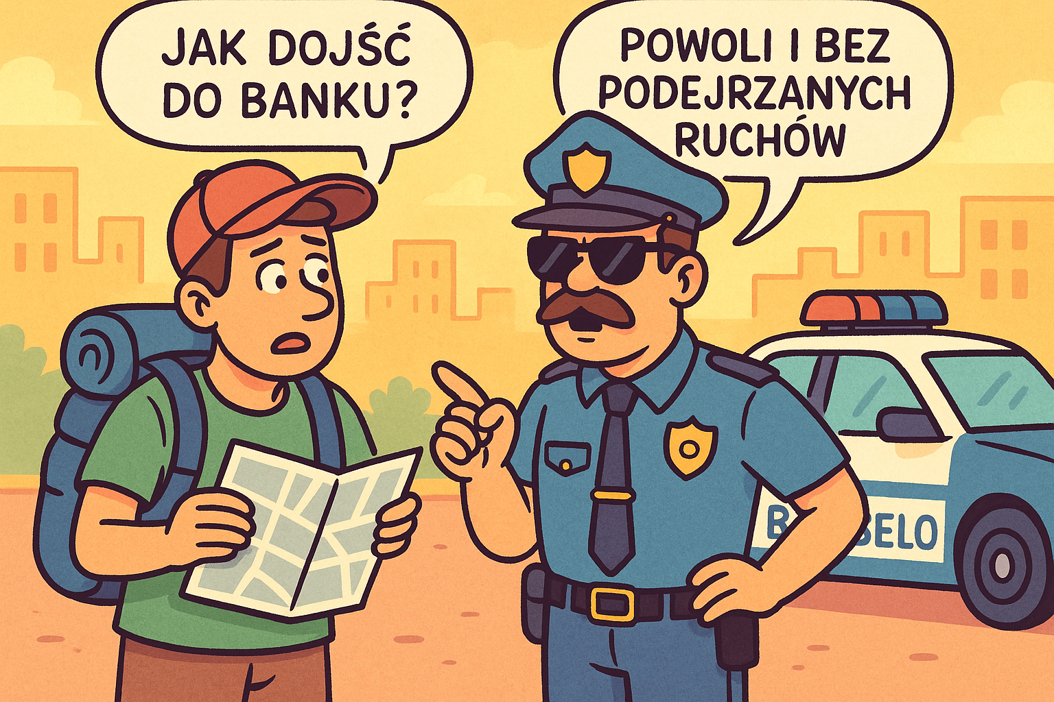 Dowcipy o policjancie — z drogówki i nie tylko